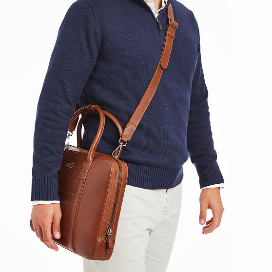 Carson Leather Briefcase