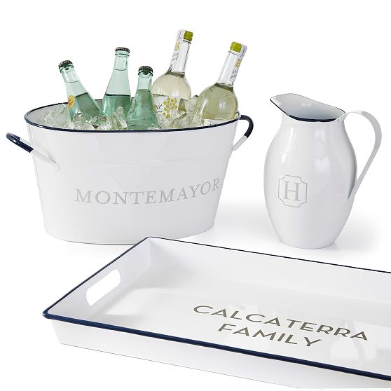 Enamelware Party Tub