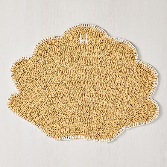 Raffia Shell Placemat