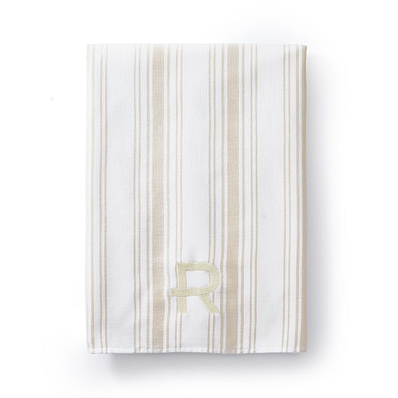French Stripe Cotton Bath Towel