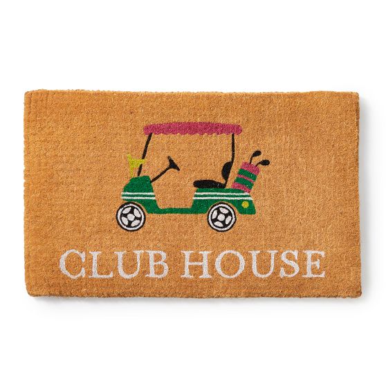 Golf Cart Personalized Doormat