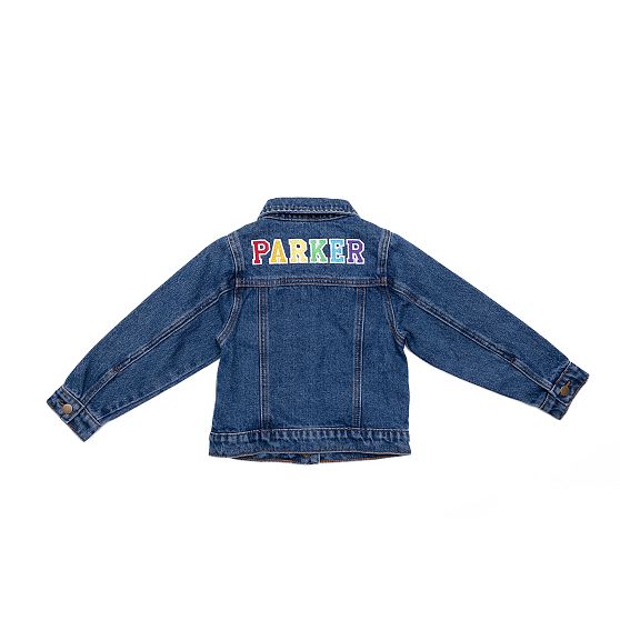 Kids Personalized Denim Jacket