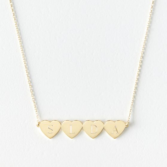 Sarah Chloe Love Count™ Multi-Heart Necklace