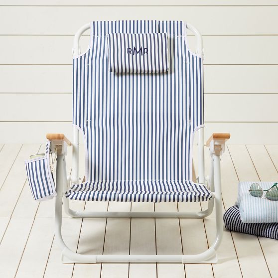 Stripe Foldable Beach Chair
