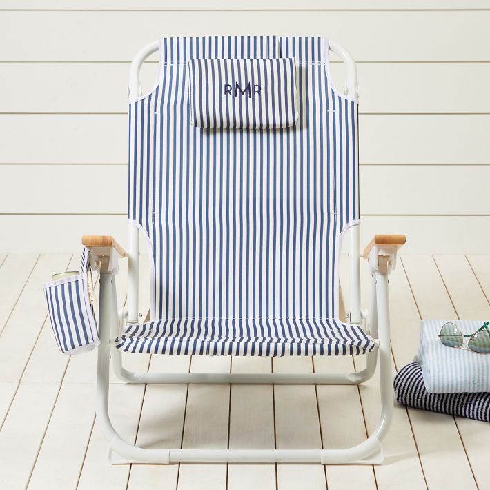 Stripe Foldable Beach Chair