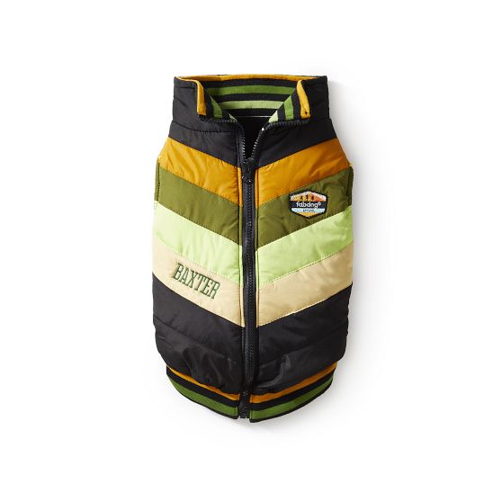 Chevron Puffer Pet Jacket