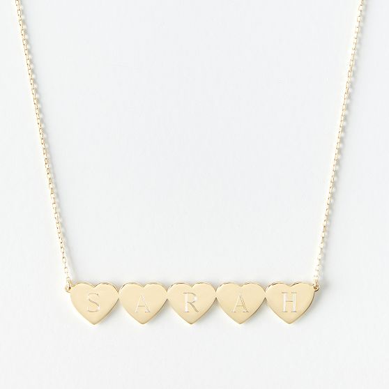 Sarah Chloe Love Count™ Multi-Heart Necklace
