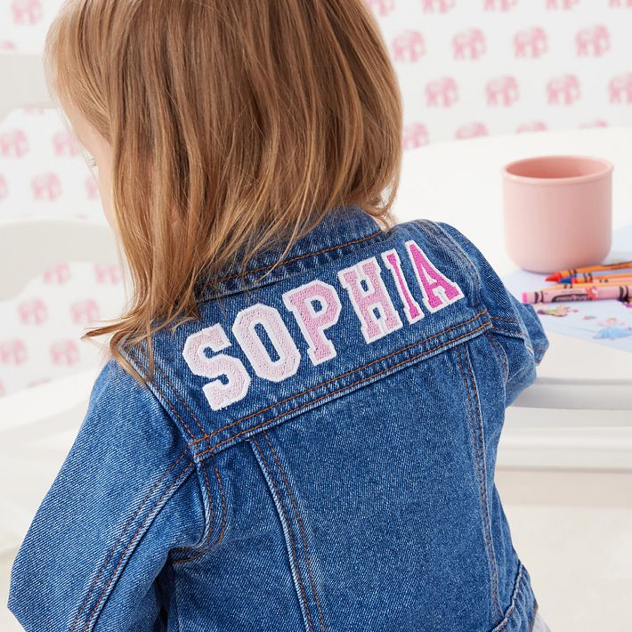 Kids Personalized Denim Jacket