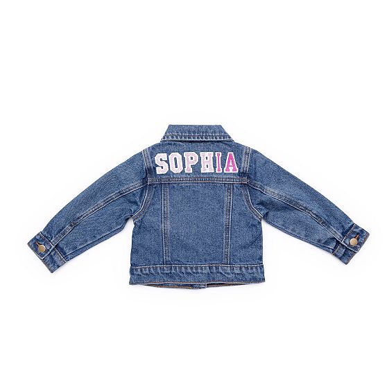 Kids Personalized Denim Jacket
