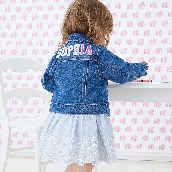 Kids Personalized Denim Jacket