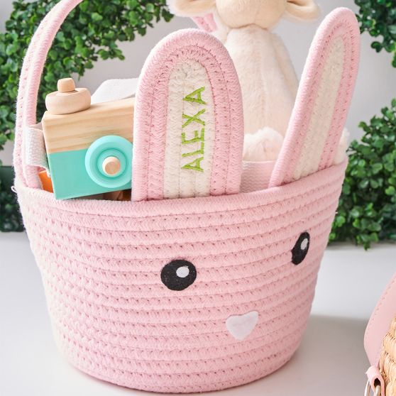 Woven Bunny Basket