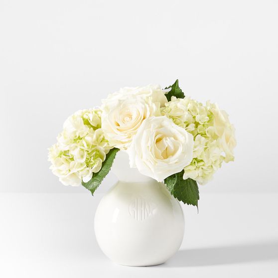 Ceramic Ruffle Vase - Small