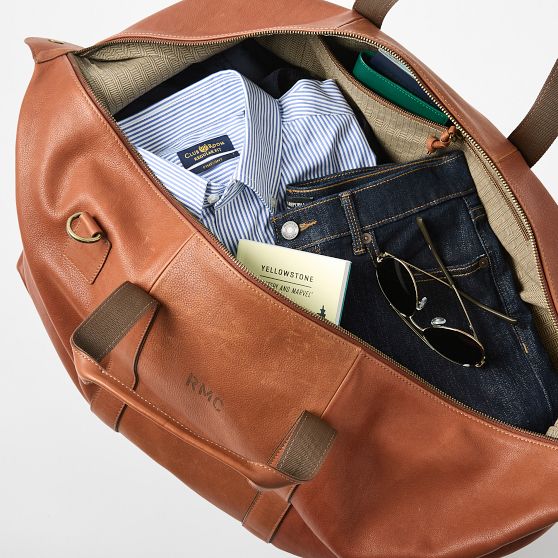 Harrison Leather Weekender