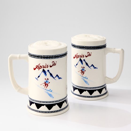 Ski Chalet Beer Stein
