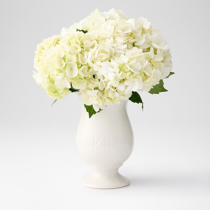Jardin Ceramic Vase - Light Blue / Navy