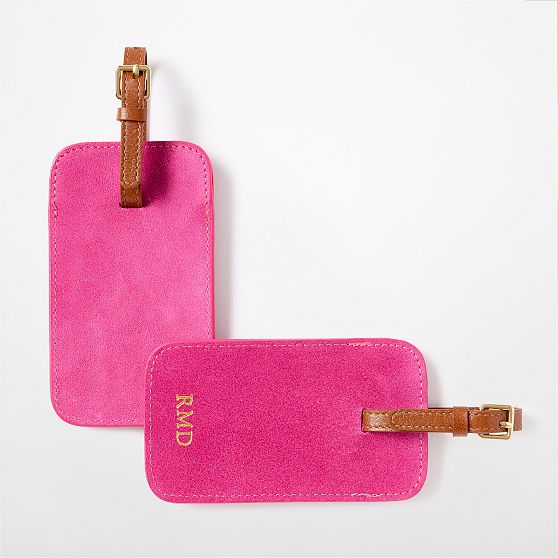 Soho Suede Luggage Tag
