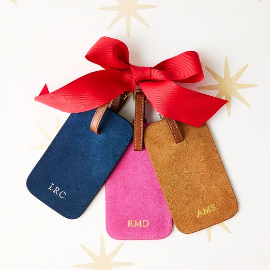 Soho Suede Luggage Tag