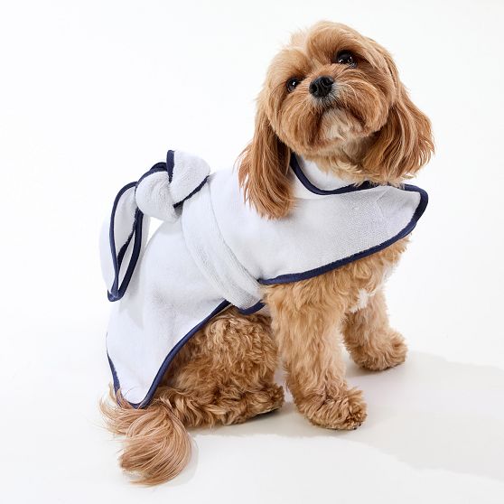 Terry Dog Robe