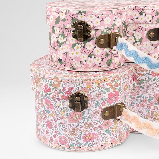 Meri Meri x Liberty London Heart Suitcase Set