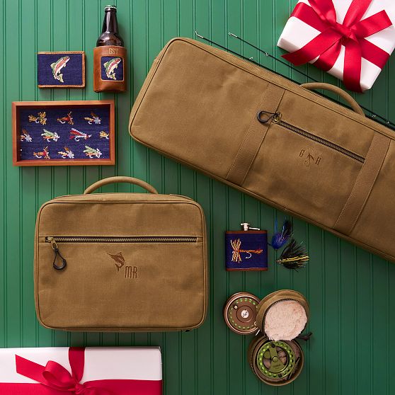 Jack Waxed Canvas Stowaway Reel Case