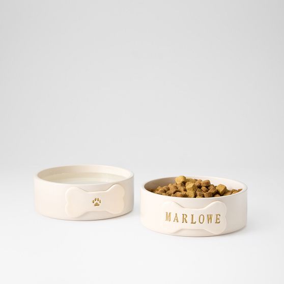 Dog Bone Bowl Set