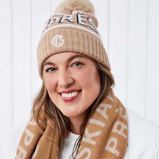 Faux Fur Pom Pom Hat