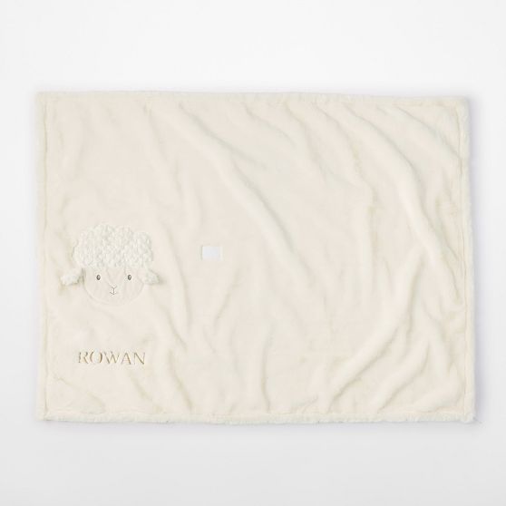 Plush Animal Baby Blanket