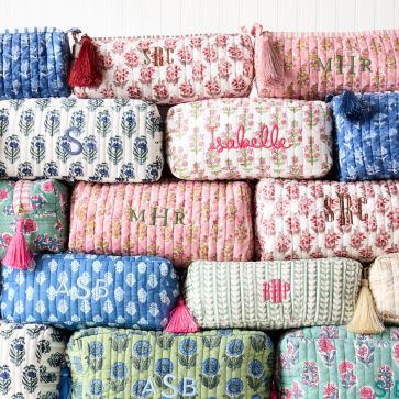 Pouches + Toiletry Bags