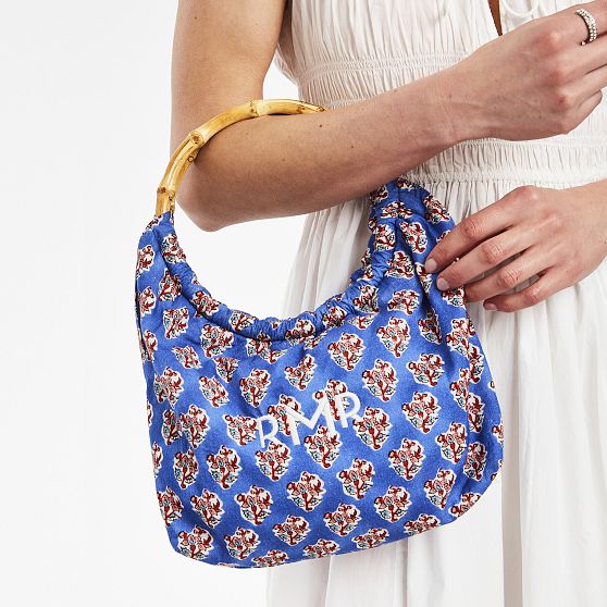 Block Print Bamboo Handbag