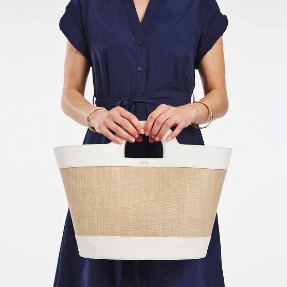 Montauk Raffia Handbag