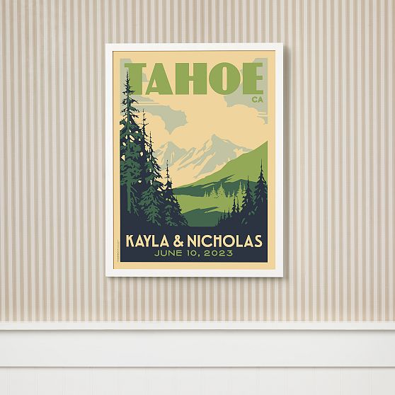 Alpine Valley Personalized Wall Art