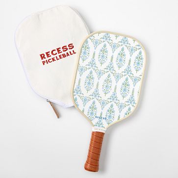 Mark & Graham x Recess Pickleball Paddle, Blue Block Print