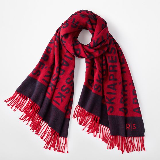 Après Ski Italian Blanket Scarf