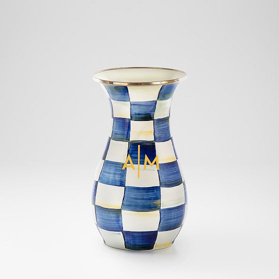 MacKenzie-Childs Check Vase