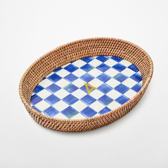 MacKenzie-Childs Royal Check Party Tray