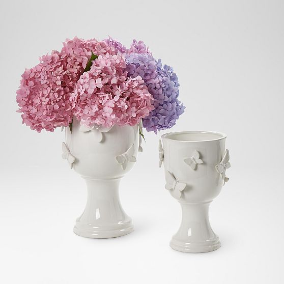 Butterfly Vase, Set of 2