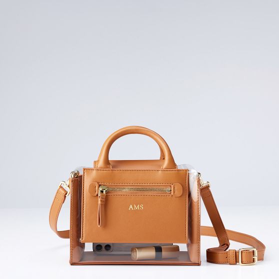 Clear Convertible Mini Handbag
