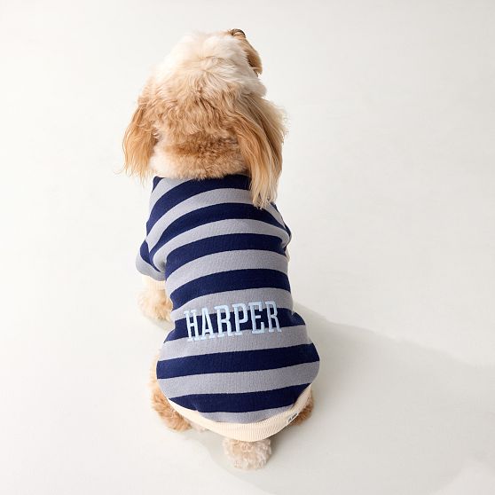 Striped Dog Sweatshirt