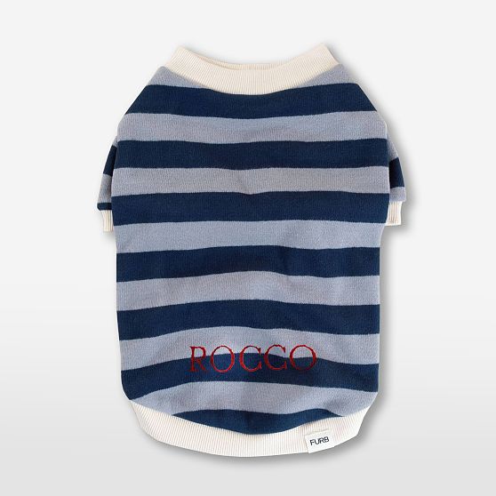 Striped Dog Sweatshirt