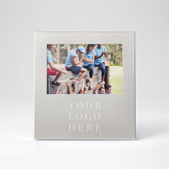 Silver Message Photo Frame