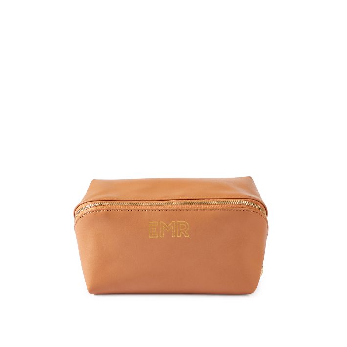 POCHETTE EN CUIR VEGAN Mark and Graham FILLMORE blanc mono J