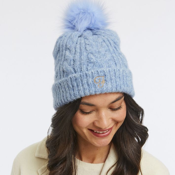 Chunky Cable Knit Hat – Cozy Winter Accessory | Mark and Graham display picture 3