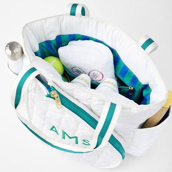 Lightweight Puffer Tennis Tote