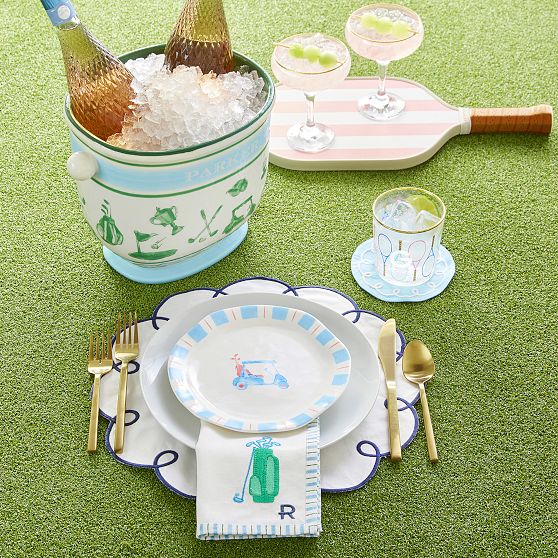 Ceramic Appetizer Plates, Set of 4