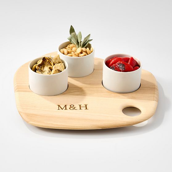 Natural Wood Appetizer Set​