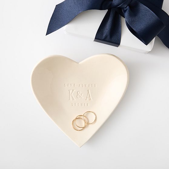 Personalized "Love Always" Heart Catchall​