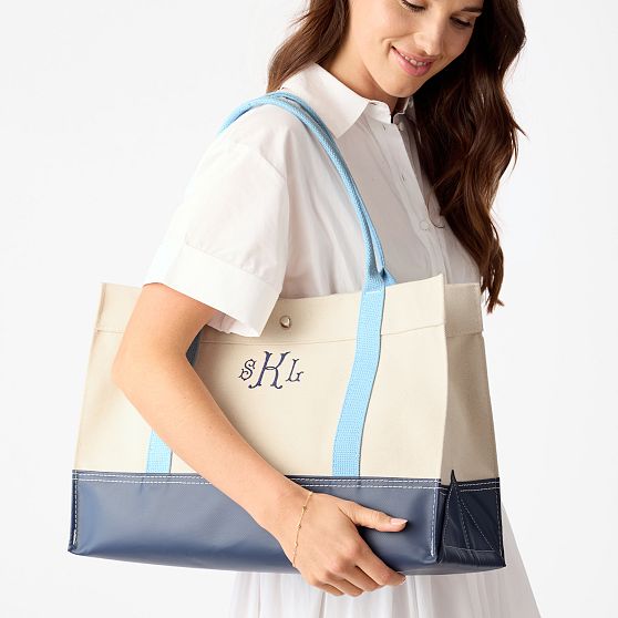 Mark &amp; Graham x Steele Canvas Boxy Tote