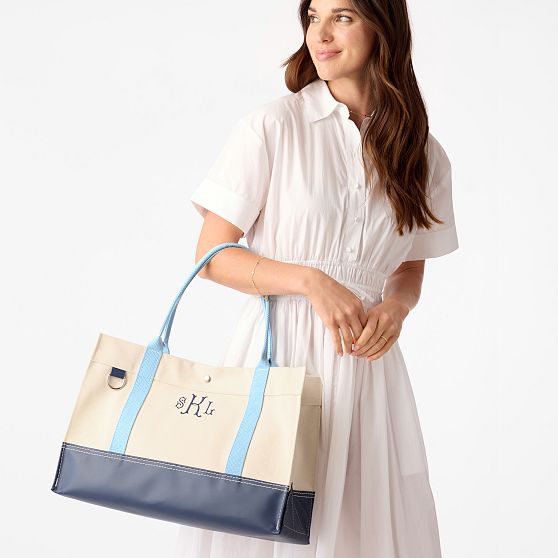 Mark &amp; Graham x Steele Canvas Boxy Tote