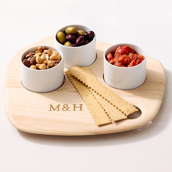Natural Wood Appetizer Set​