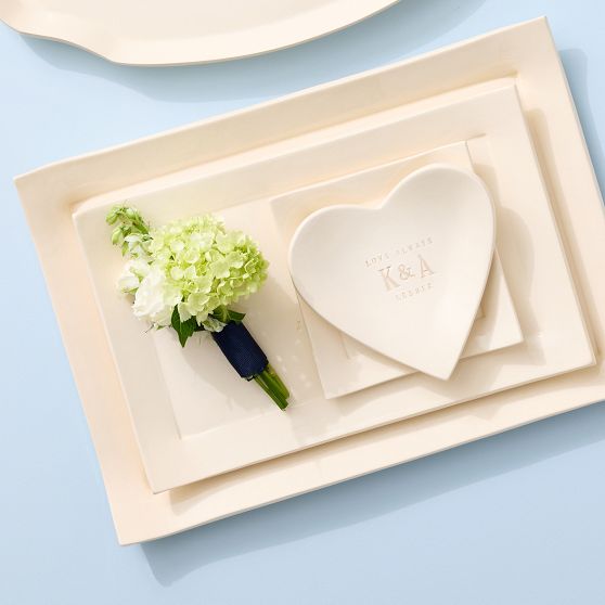 Personalized "Love Always" Heart Catchall​